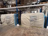 Packed wall panels of the conversion kit