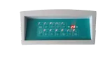 Digital control panel with keypad and temperature display
