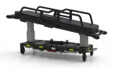Emergency stretcher UT-18 in Trendelenburg position