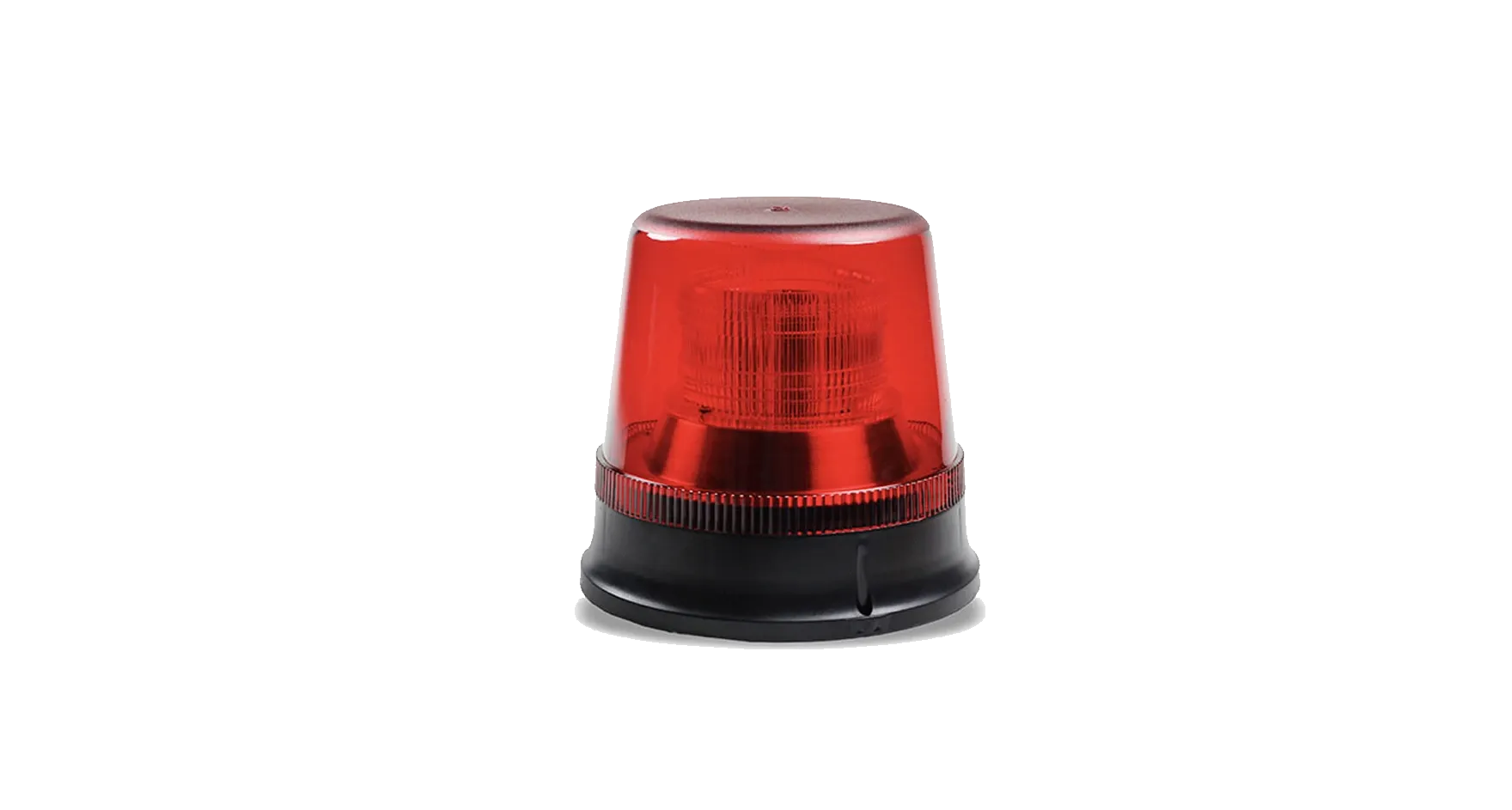 Red LED warning beacon