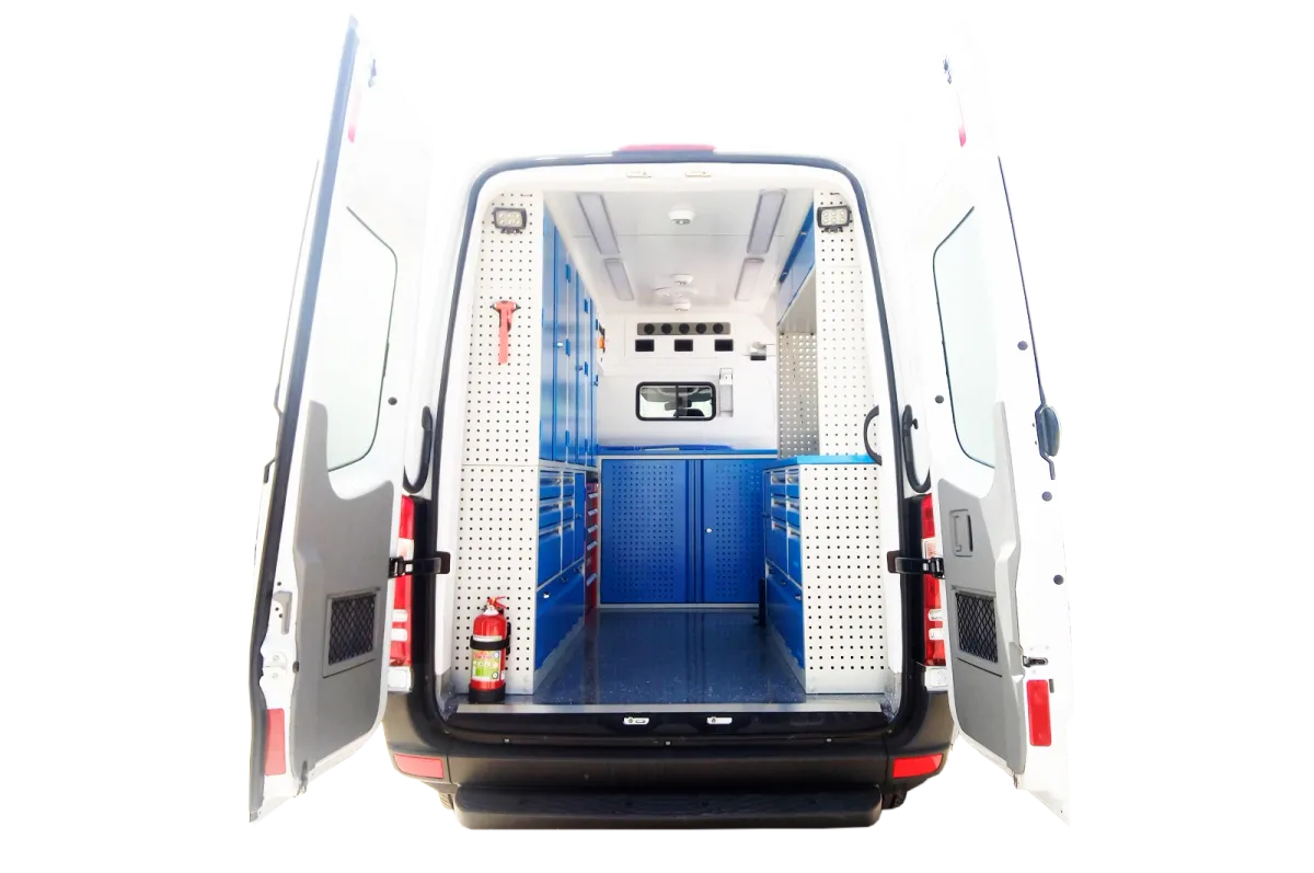 Véhicule atelier mobile EMSDIA