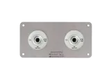 Double oxygen gas outlet panel