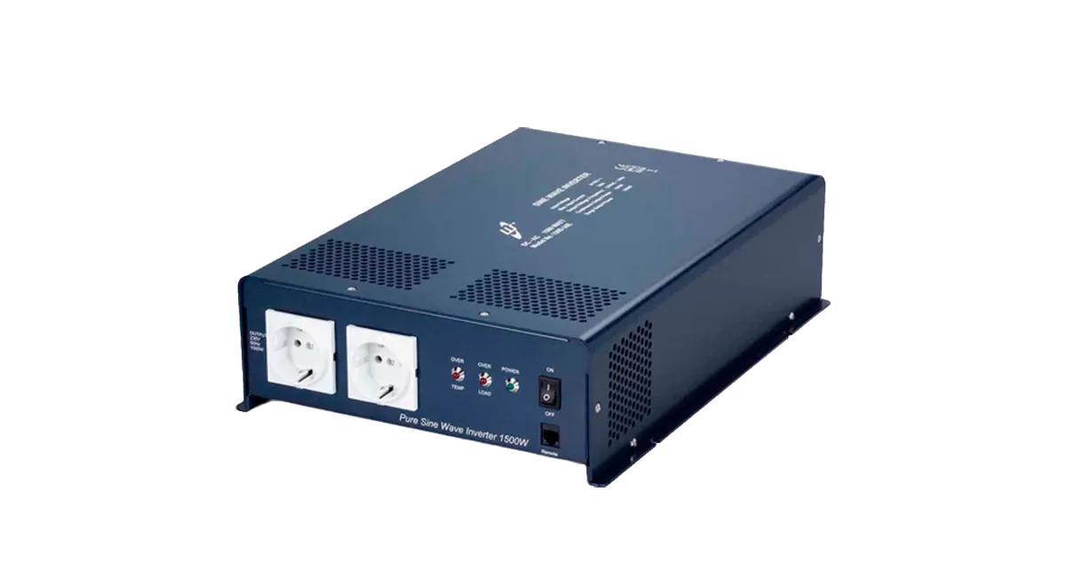 Pure sine wave inverter with two AC sockets