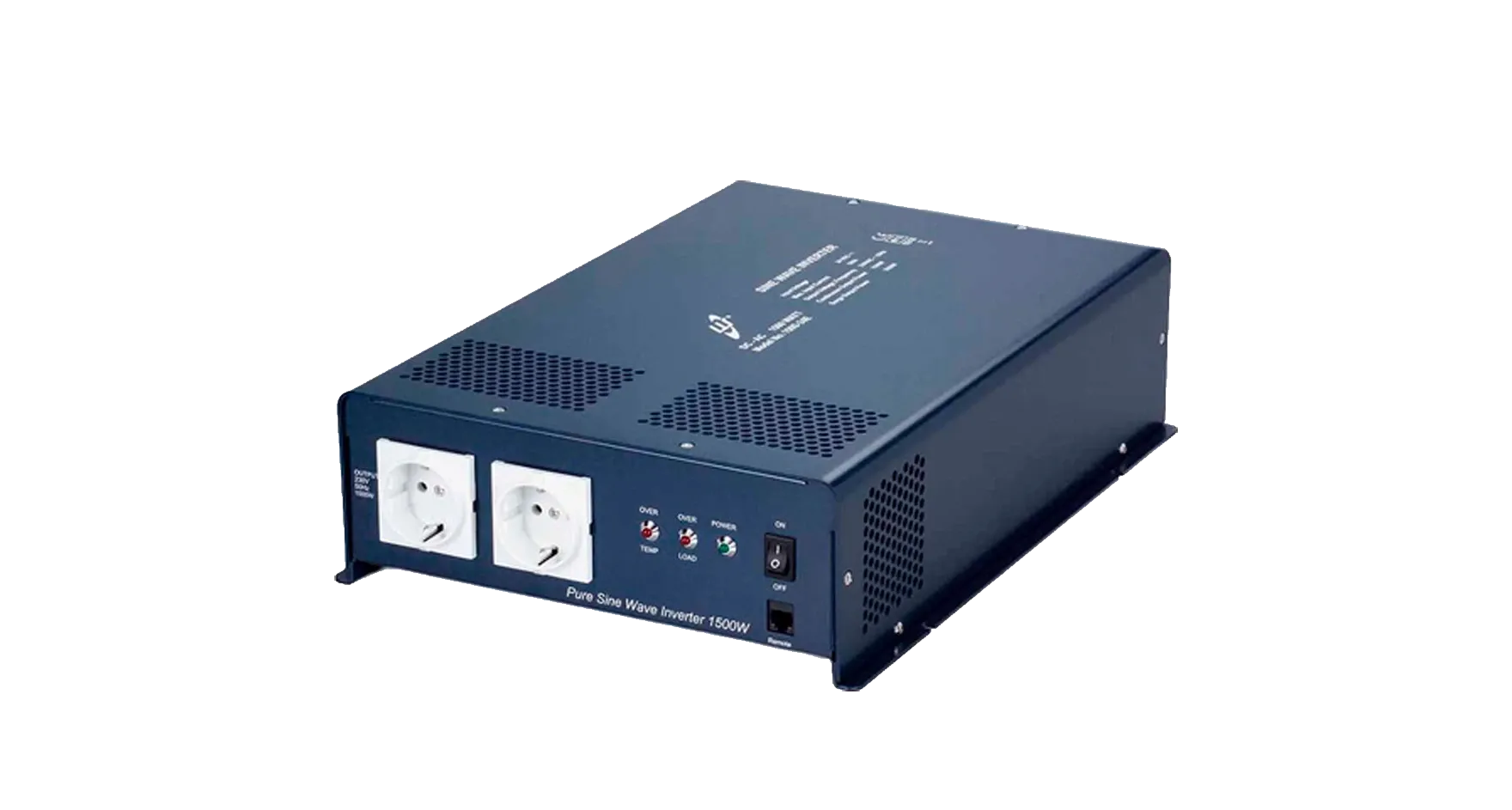Pure sine wave inverter with two AC sockets