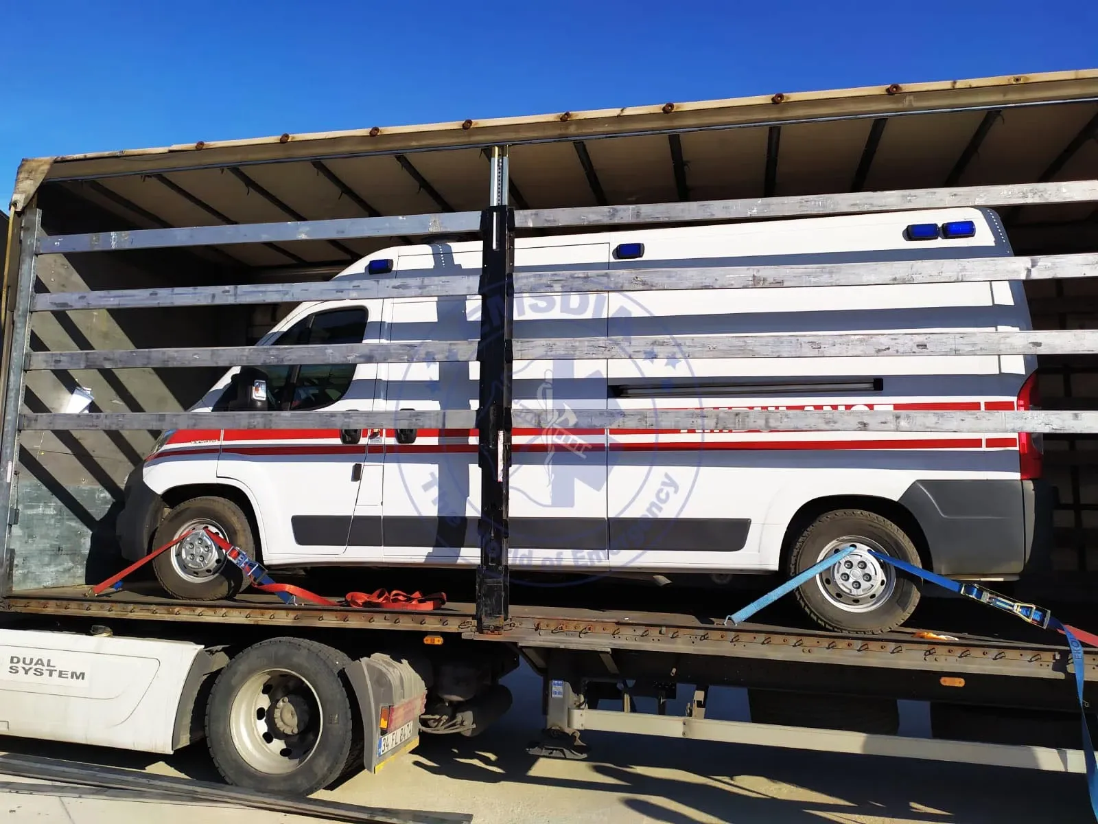 Sirens on wheels: our ambulance shipments