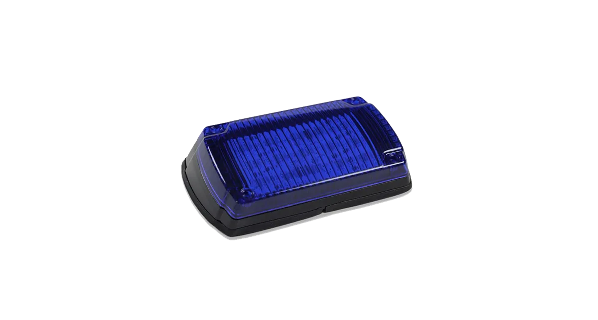 Blue side mini warning LED light