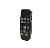 Backlit hand-held siren control unit