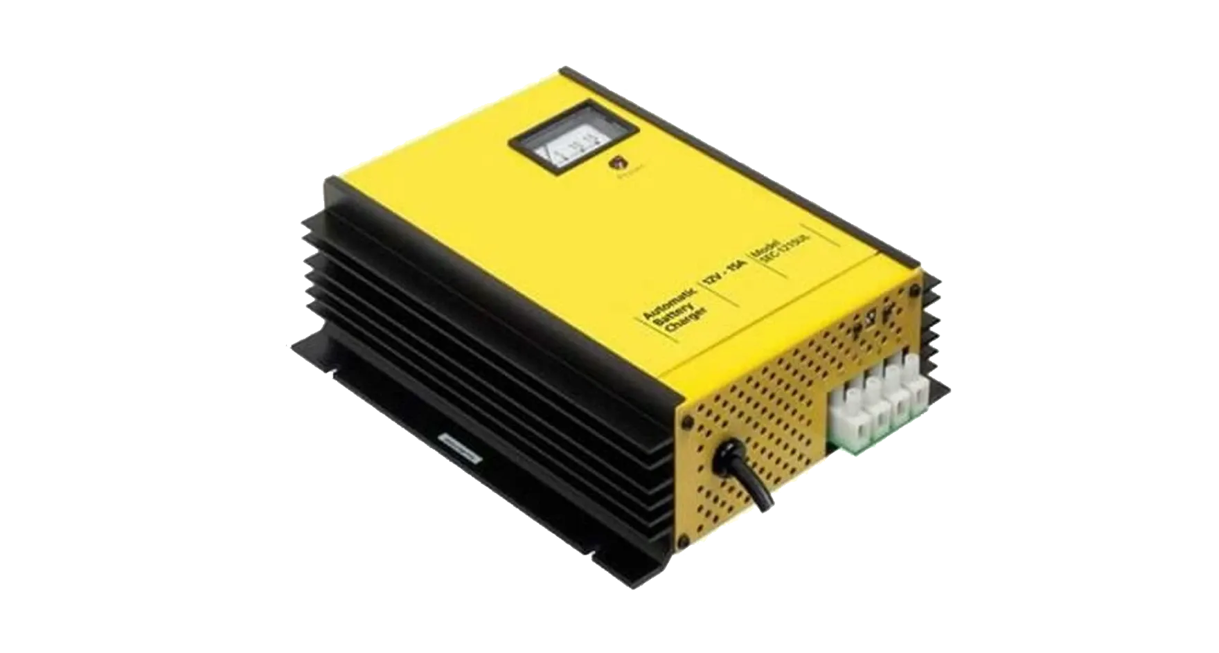 Three-stage 12 V battery charger