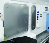 Wall panel with oxygen outlets and power sockets in the new-shape Hiace ambulance